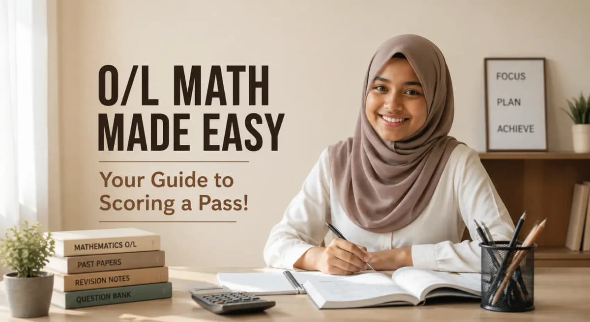 O/L Math Made Easy: Your Guide to Scoring a Pass!