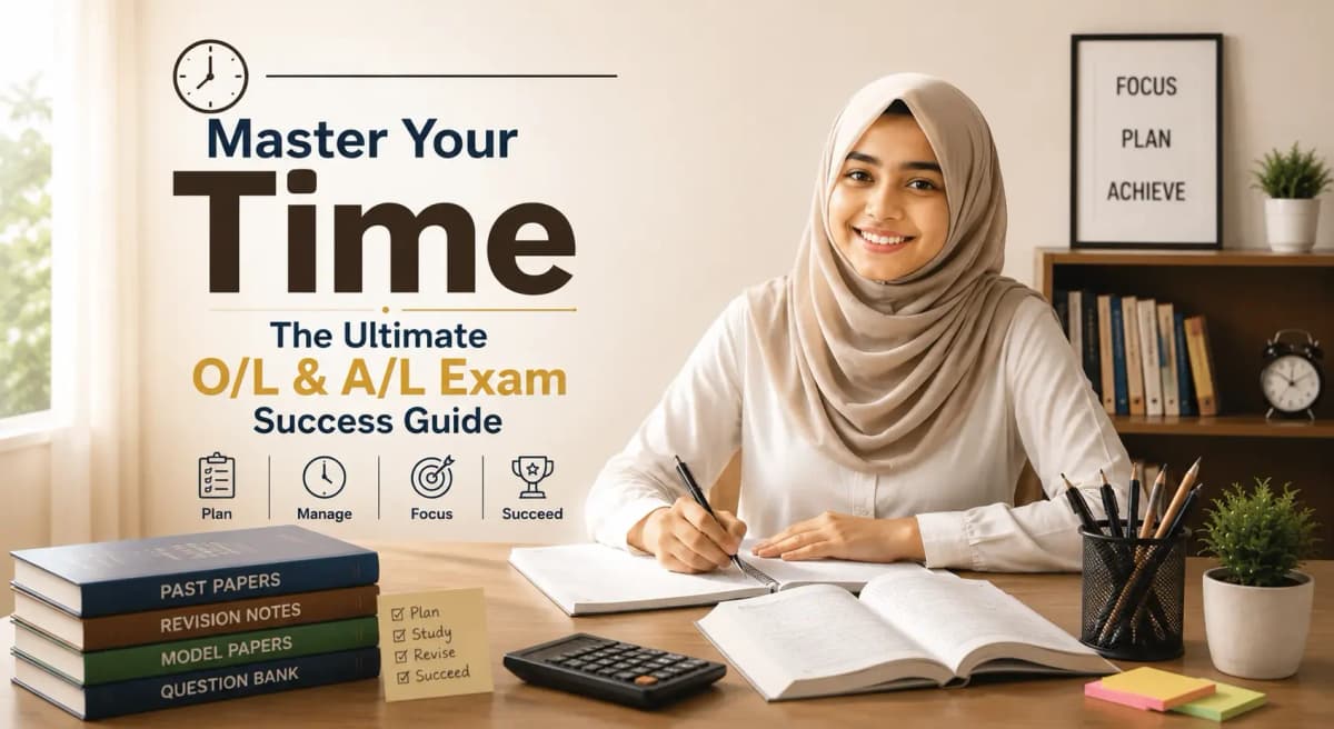 Master Your Time: The Ultimate O/L & A/L Exam Success Guide
