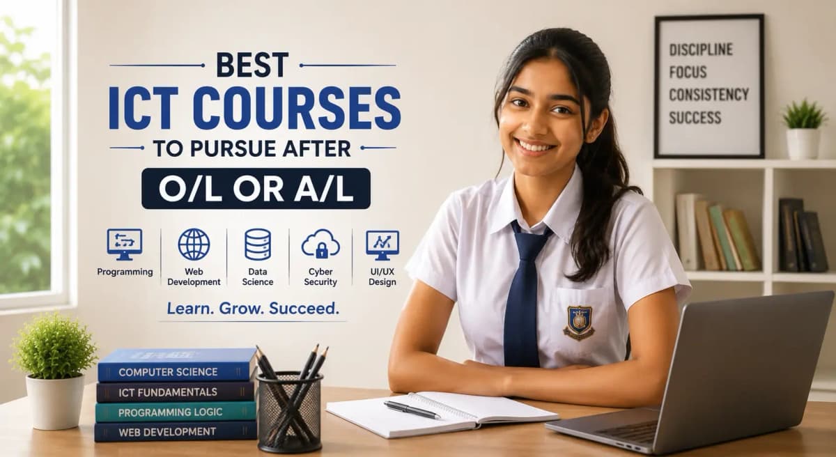 Best ICT Courses After O/L or A/L in Sri Lanka (2026 Guide)