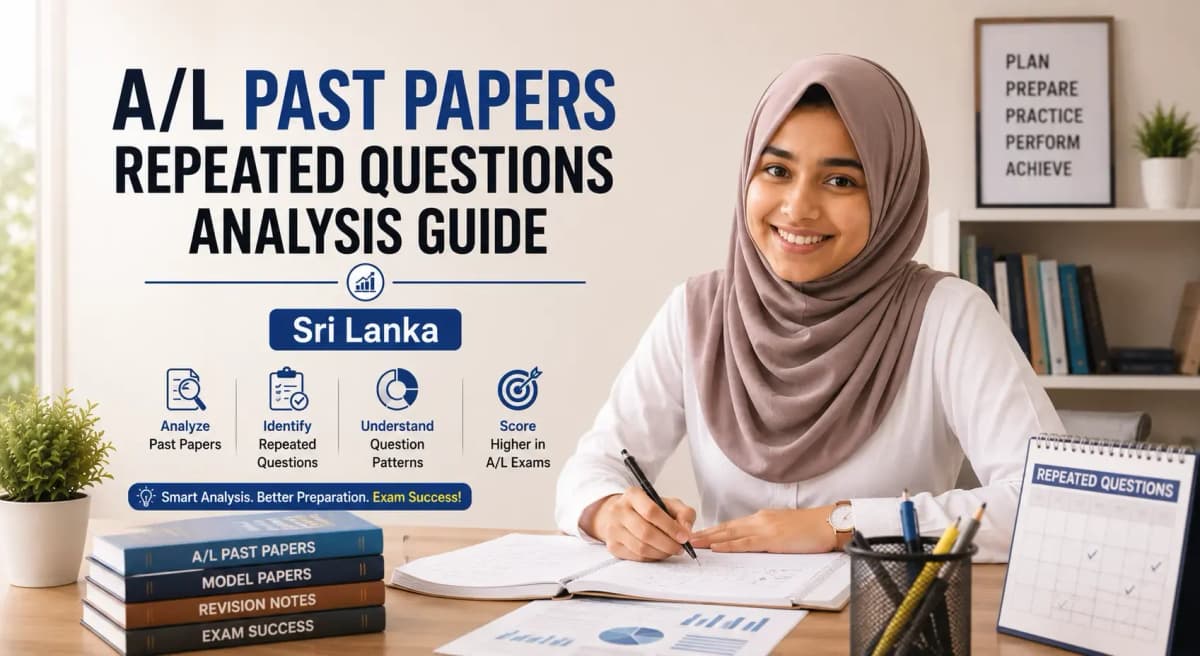 Master A/L Exams: How to Analyze 10 Years of Past Papers for Repeated Questions