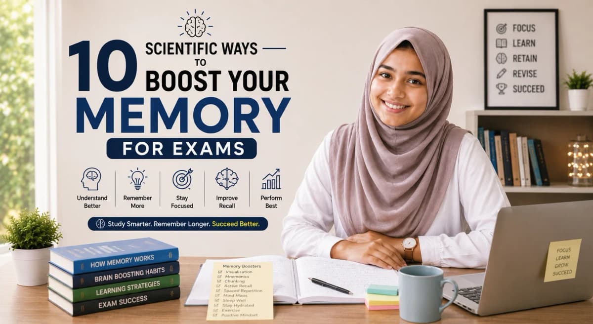 10 Scientific Ways to Boost Your Memory for Exams